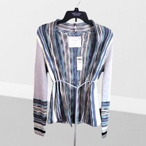 NWT- Old Navy Boho style crocheted cardigan sweater. Size small.